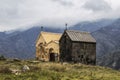 Two churches Surb Nshan of the Medieval monastery Horomayr Ã¢â¬â is located South-East of Odzun village, Lori region, Royalty Free Stock Photo